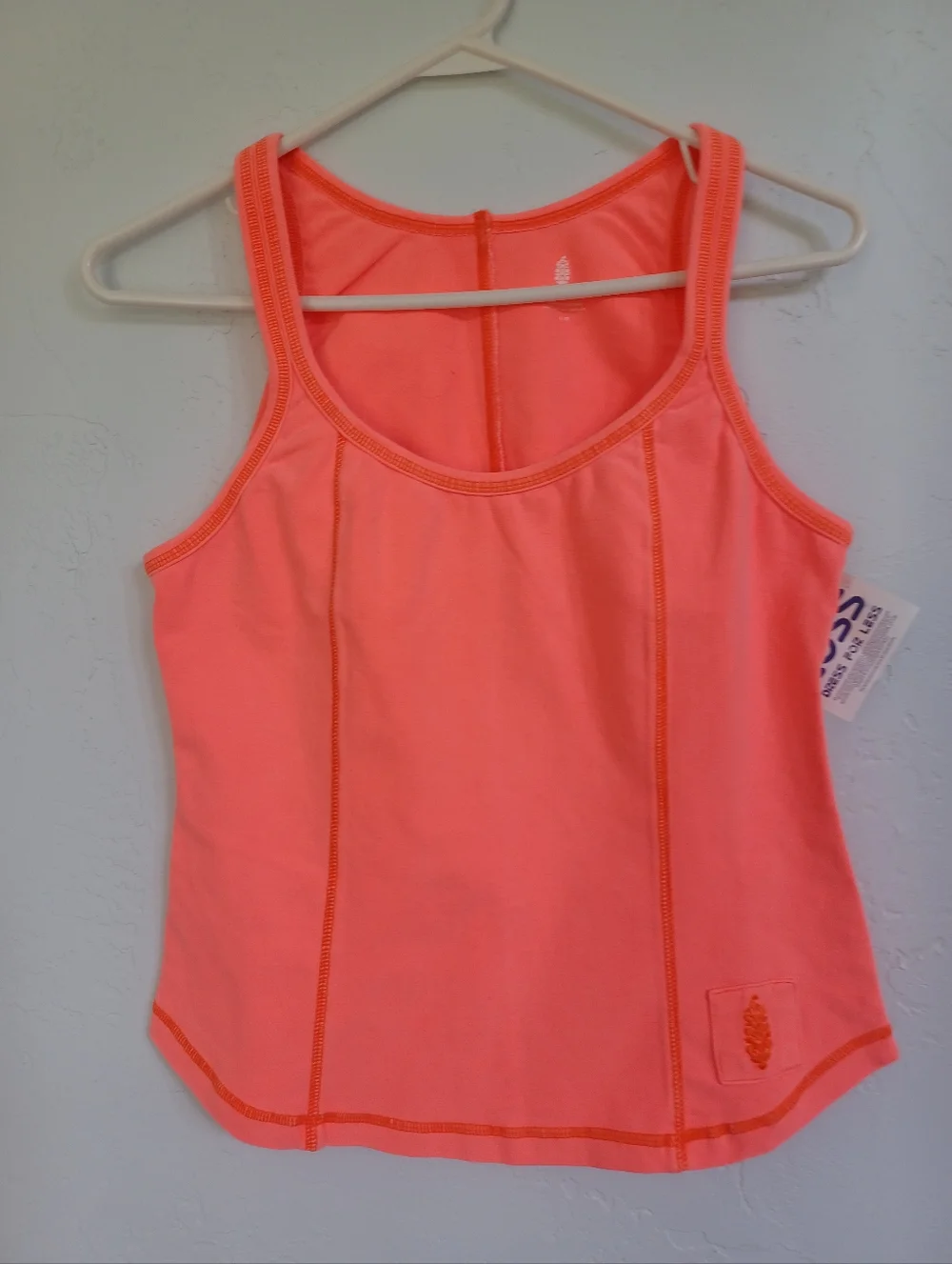 NWT Free People Movement Vibrant Coral Sleeveless Athletic Tank - Picture 1 of 8